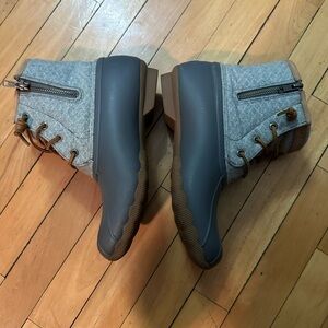 Sperry Gray Duck Boots